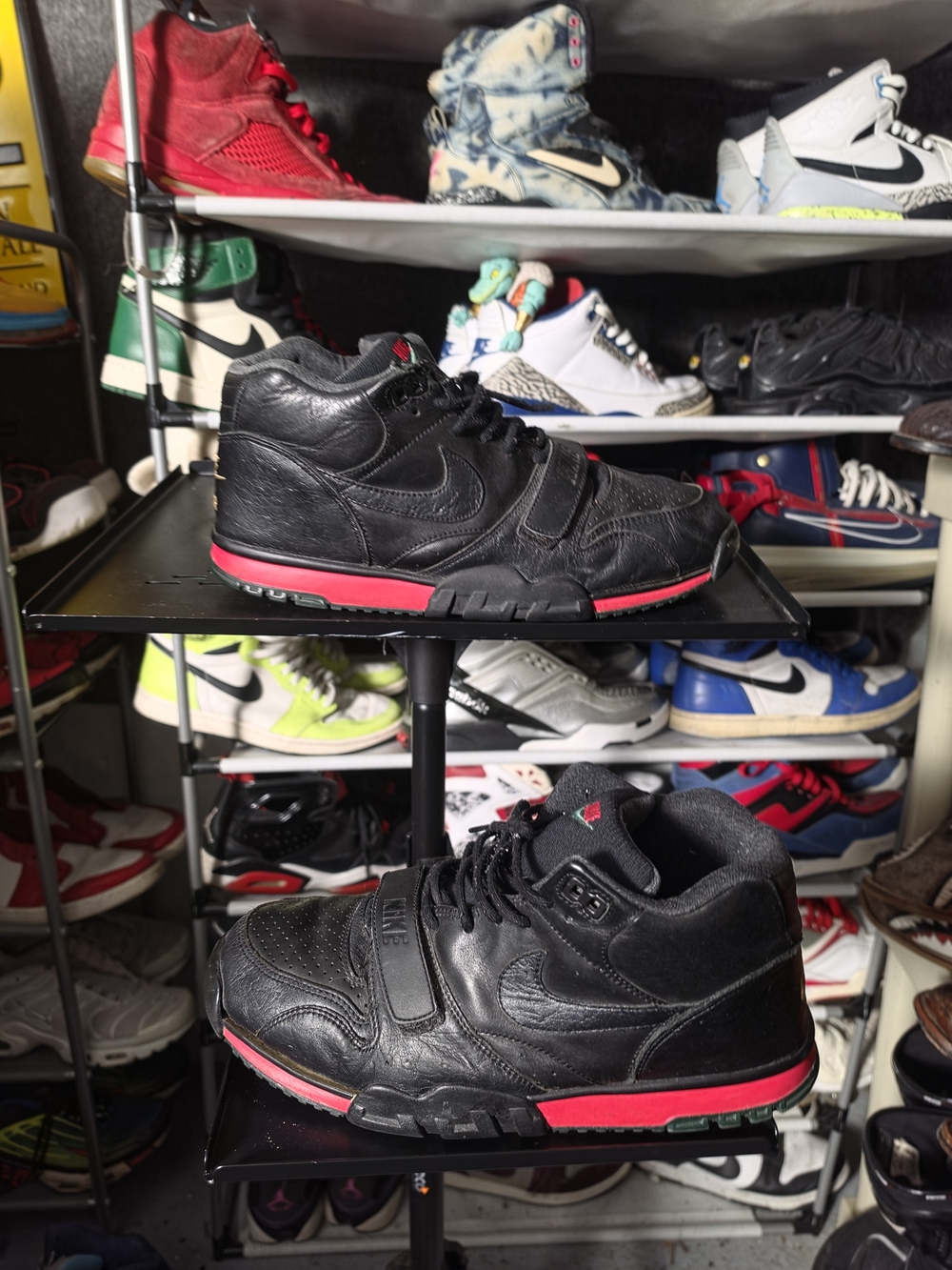 🔥 Nike Men’s Black/Red Trainer 1 Draft Day Size 11 Sneakers